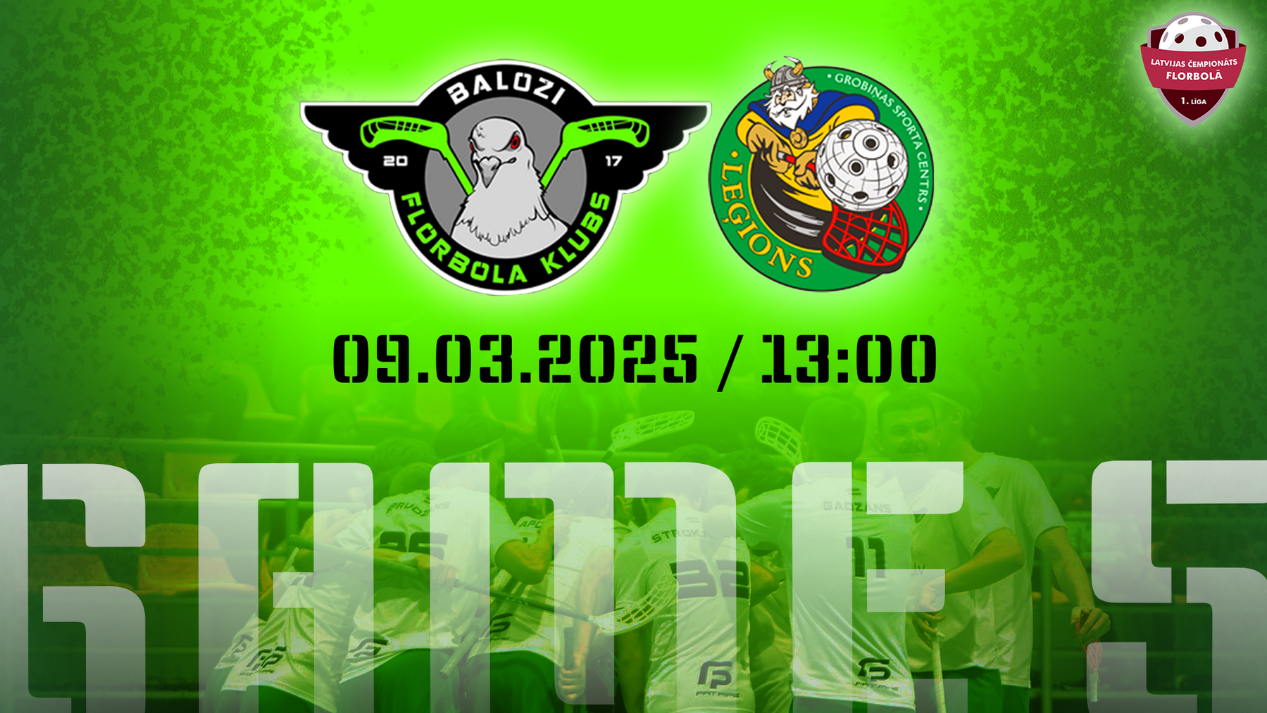 FBK Baloži VS SK Leģions/Grobiņas SC 09/03/2025